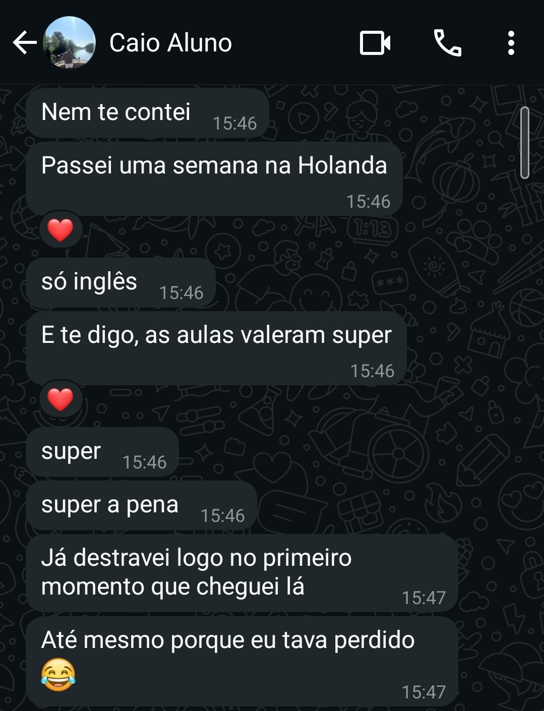 Depoimento Caio
